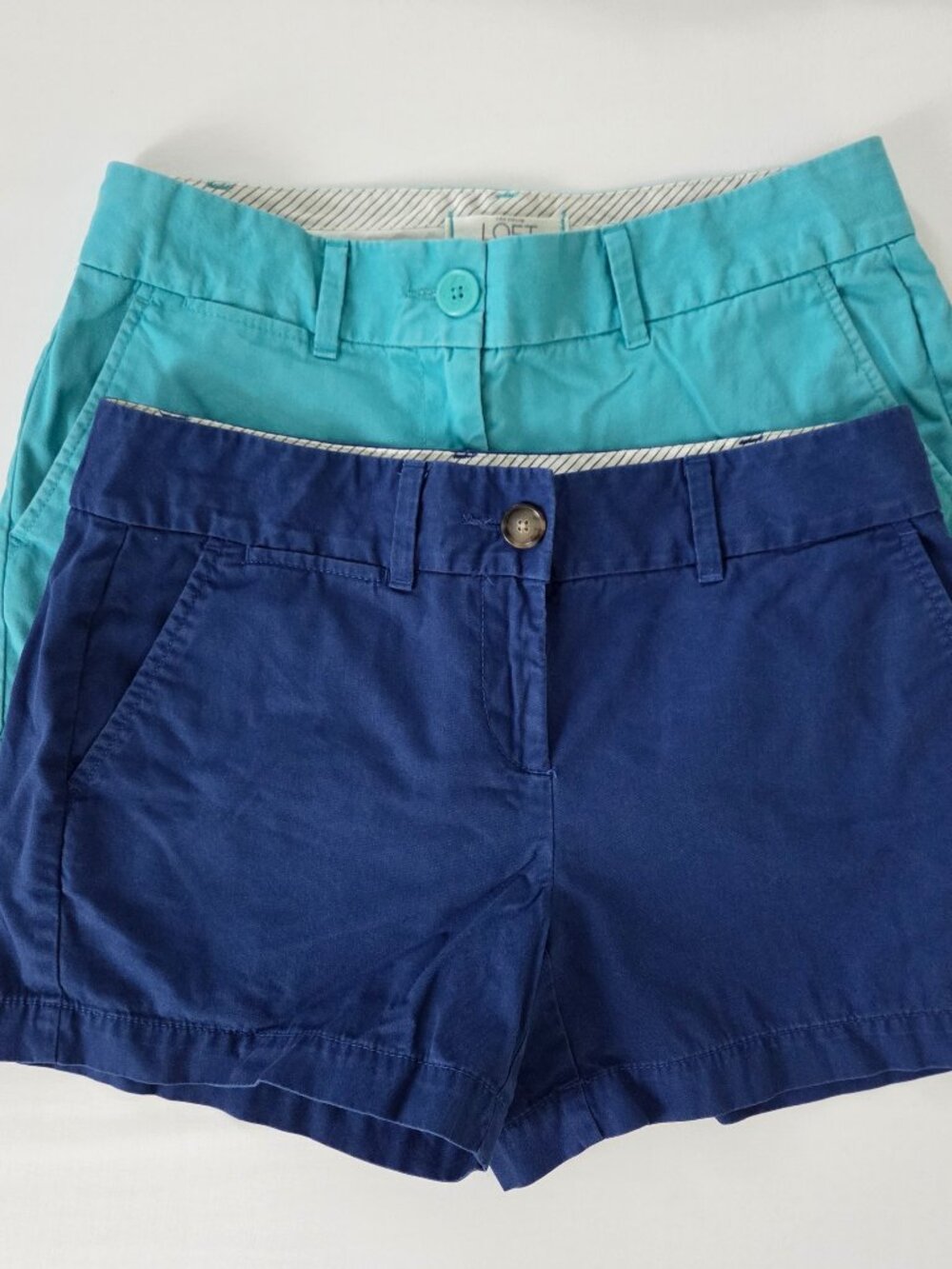 Ann Taylor Loft Riviera Shorts pack of 2 Size 0 Cotton